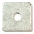 Midwest Fastener Square Washer, Fits Bolt Size 1/2 in Steel, Galvanized Finish, 267 PK 09752